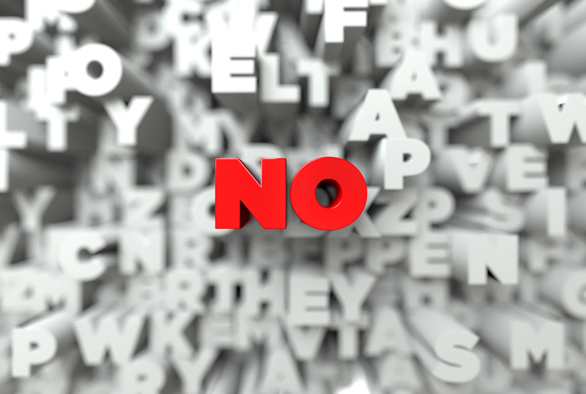 The Power of Saying No